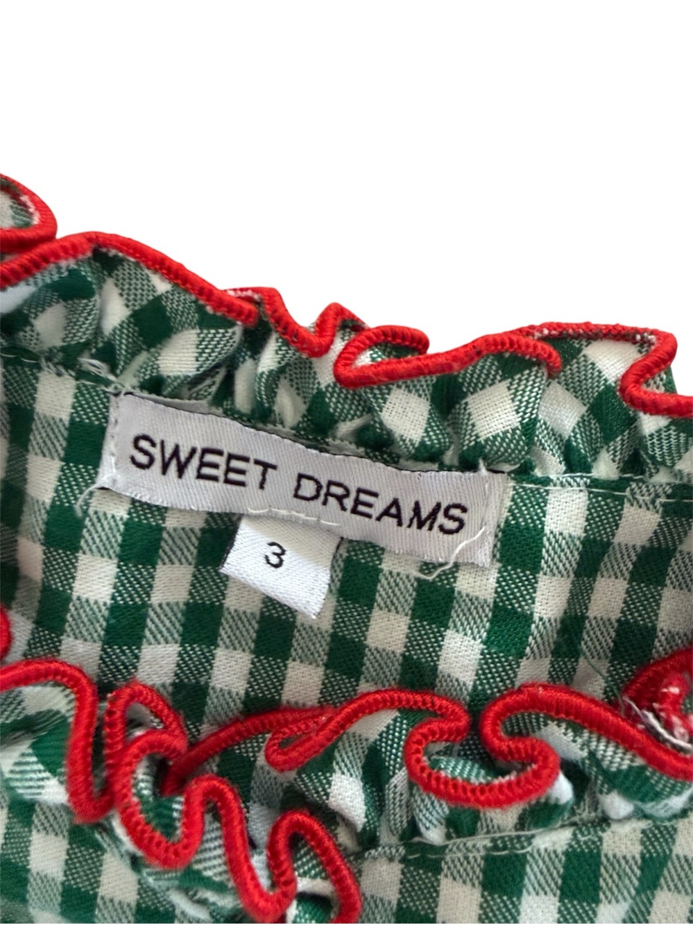 Green Gingham Santa Gown
SWEET DREAMS - Picture 5 of 7
